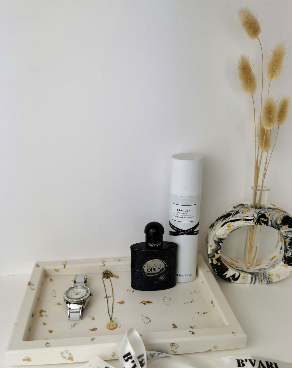 Large Vanity Tray — Gold Leaf