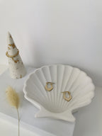 Cone-Shaped Ring Holder — Gold Leaf
