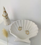 Cone-Shaped Ring Holder — Gold Leaf