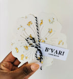 Flower Coasters — Gold Leaf