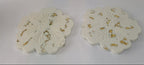 Flower Coasters — Gold Leaf