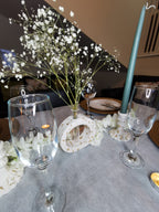 Luxury Gift Set — Vase, Oval Tray & Shell Tray (Gold Leaf)